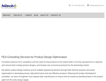 Tablet Screenshot of hitechfea.com